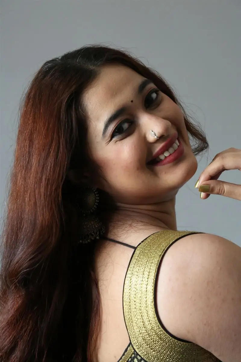 TELUGU ACTRESS ANKITA KHARAT AT RAJU YADAV MOVIE PRESS MEET 17